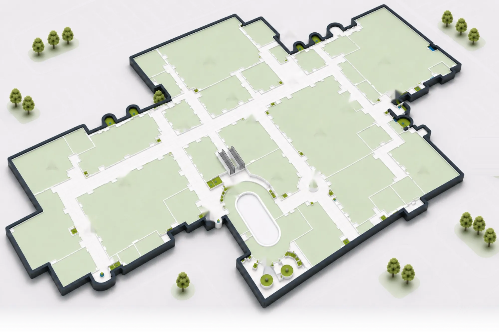 Malls venue map